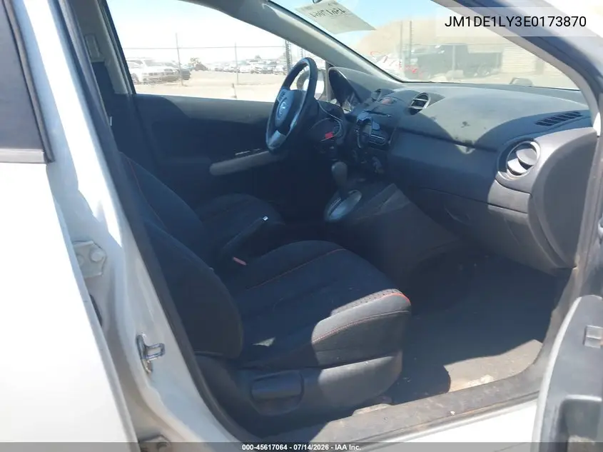 2014 Mazda Mazda2 Touring VIN: JM1DE1LY3E0173870 Lot: 45617064
