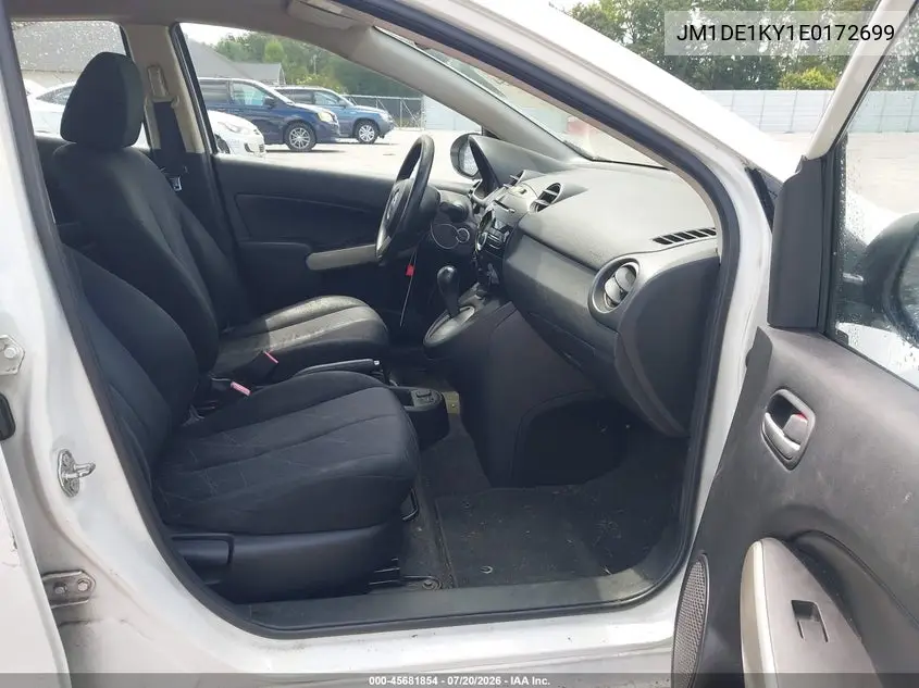 2014 Mazda Mazda2 Sport VIN: JM1DE1KY1E0172699 Lot: 45681854