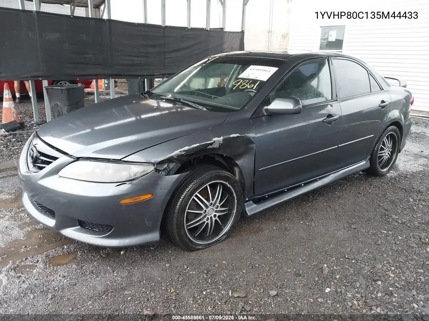 2003 Mazda Mazda6 I VIN: 1YVHP80C135M44433 Lot: 45589861