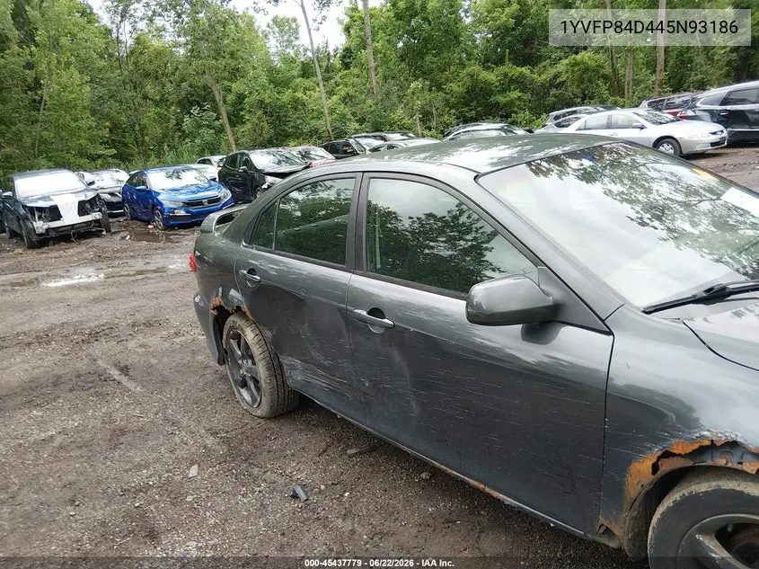 2004 Mazda Mazda6 S VIN: 1YVFP84D445N93186 Lot: 45437779