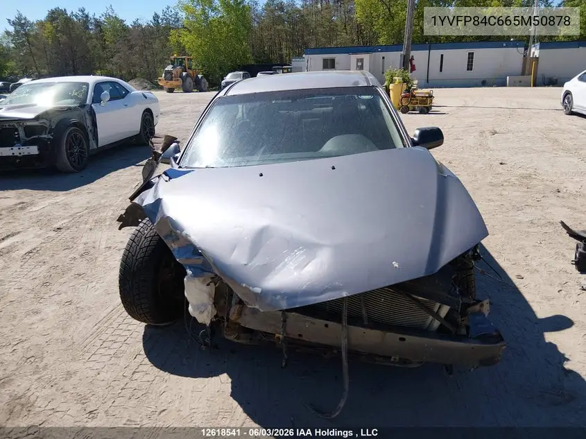 2006 Mazda Mazda6 VIN: 1YVFP84C665M50878 Lot: 12618541