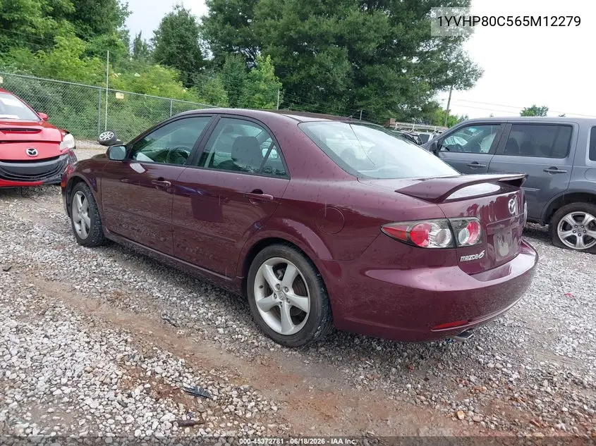2006 Mazda Mazda6 Sport I VIN: 1YVHP80C565M12279 Lot: 45372781