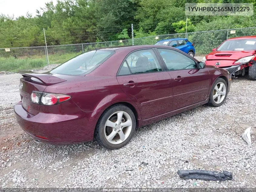2006 Mazda Mazda6 Sport I VIN: 1YVHP80C565M12279 Lot: 45372781