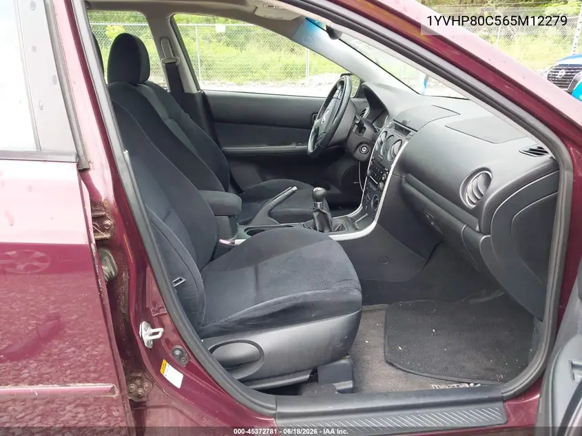 2006 Mazda Mazda6 Sport I VIN: 1YVHP80C565M12279 Lot: 45372781