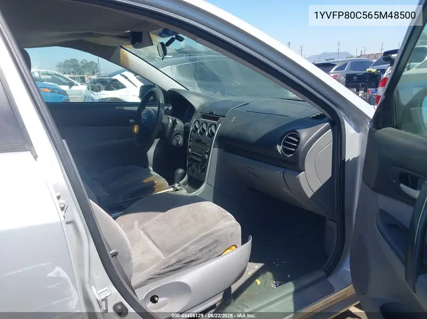 2006 Mazda Mazda6 I VIN: 1YVFP80C565M48500 Lot: 45456129