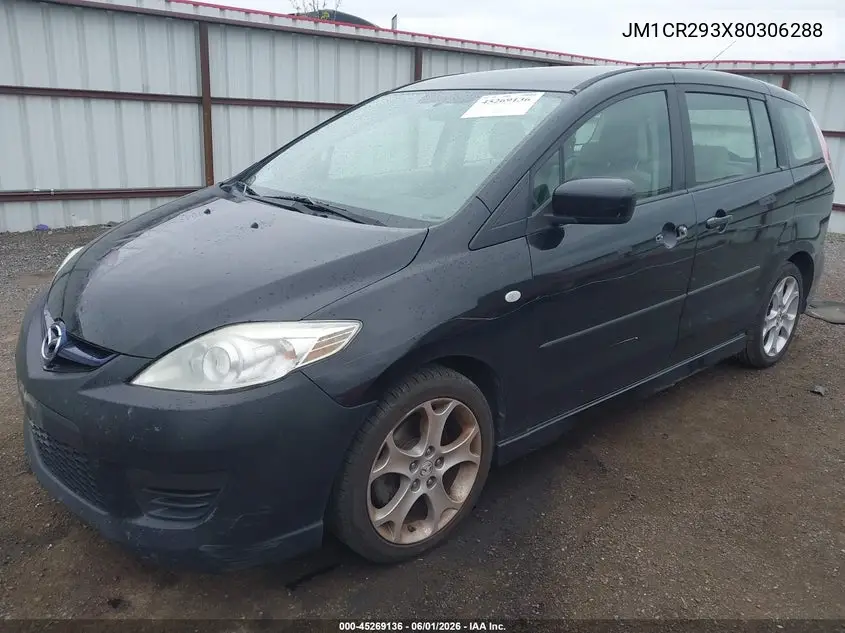 2008 Mazda Mazda5 Sport VIN: JM1CR293X80306288 Lot: 45269136