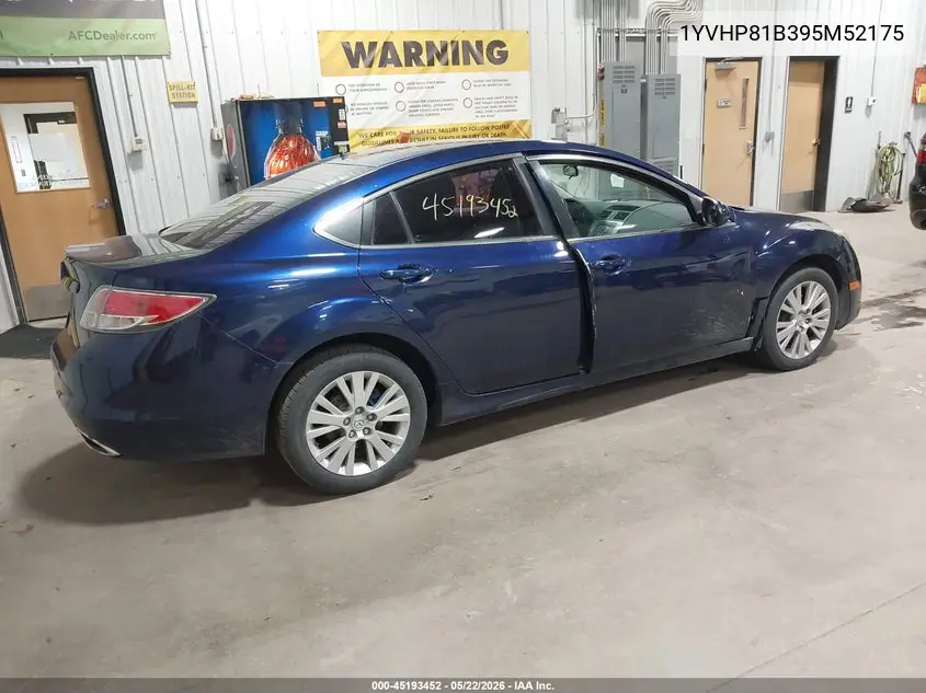 2009 Mazda Mazda6 S Sport VIN: 1YVHP81B395M52175 Lot: 45193452