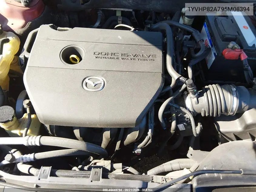 2009 Mazda Mazda6 I Grand Touring VIN: 1YVHP82A795M08394 Lot: 45449794