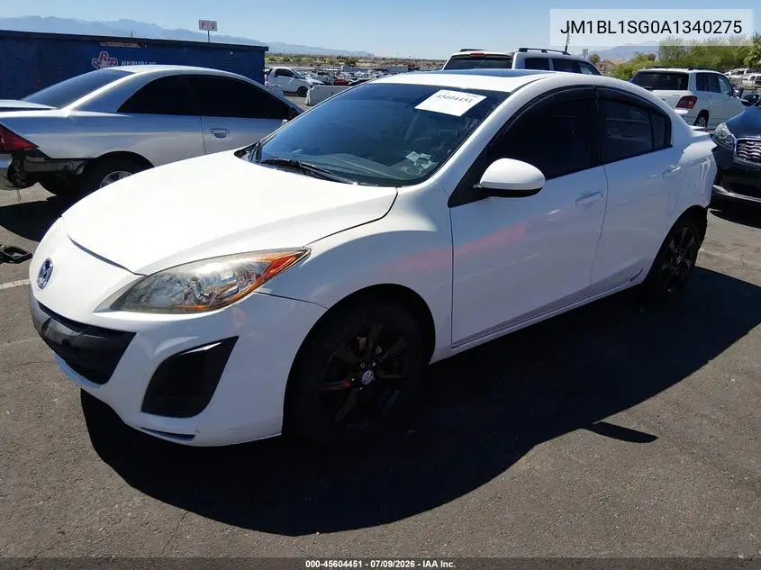 2010 Mazda Mazda3 I Touring VIN: JM1BL1SG0A1340275 Lot: 45604451