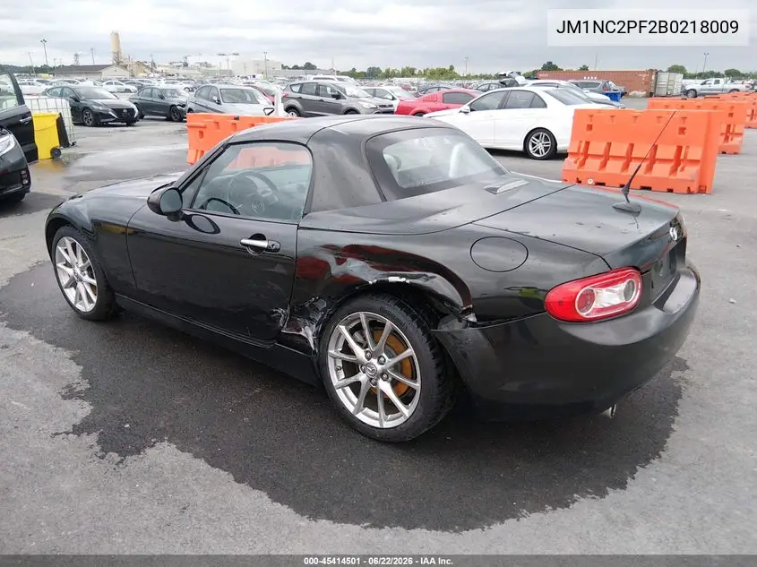 2011 Mazda Mx-5 Miata Special Edition VIN: JM1NC2PF2B0218009 Lot: 45414501