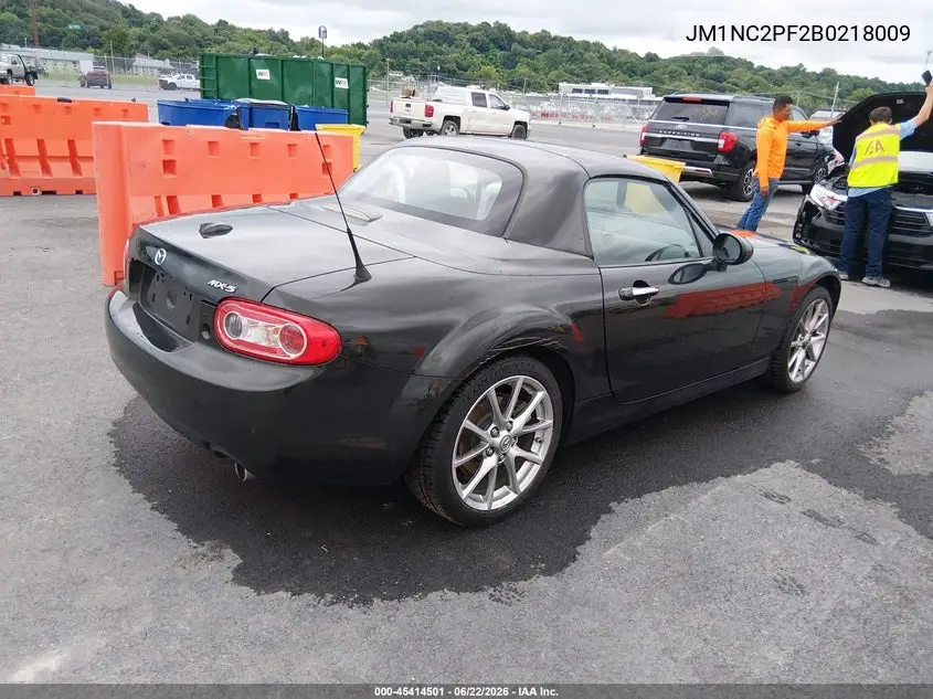 2011 Mazda Mx-5 Miata Special Edition VIN: JM1NC2PF2B0218009 Lot: 45414501