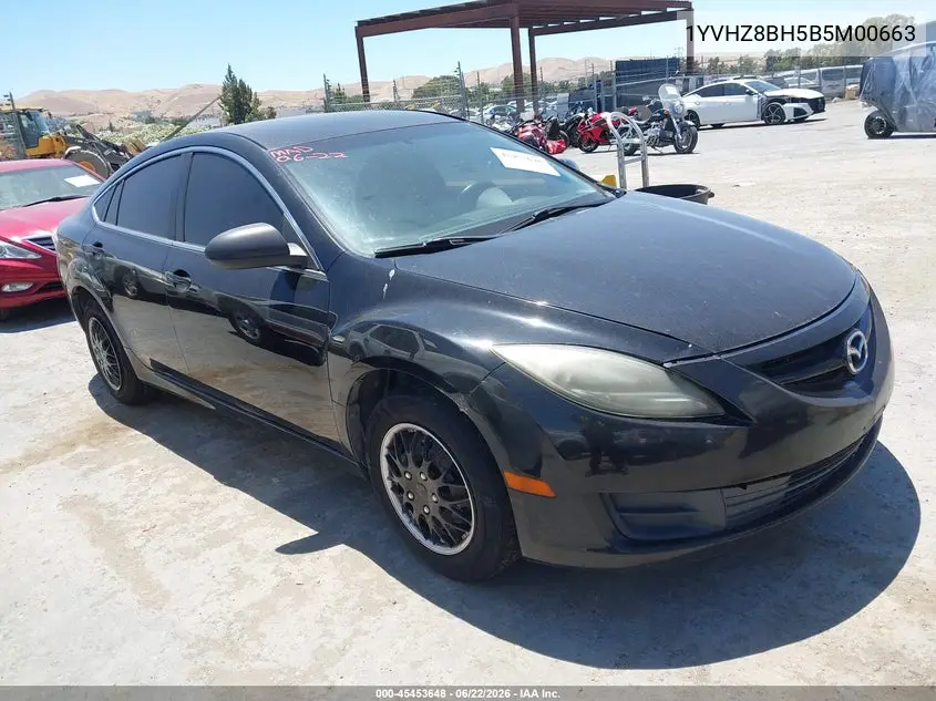 2011 Mazda Mazda6 I Sport VIN: 1YVHZ8BH5B5M00663 Lot: 45453648