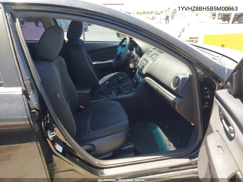 2011 Mazda Mazda6 I Sport VIN: 1YVHZ8BH5B5M00663 Lot: 45453648