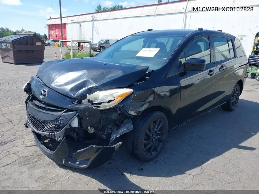 2012 Mazda Mazda5 Sport VIN: JM1CW2BLXC0102828 Lot: 45178047