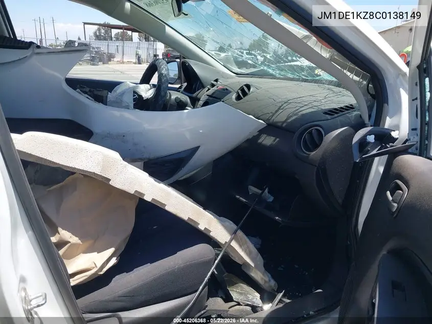 2012 Mazda Mazda2 Sport VIN: JM1DE1KZ8C0138149 Lot: 45206368