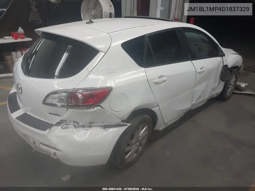 2013 Mazda Mazda3 I Grand Touring VIN: JM1BL1MP4D1837329 Lot: 45601438