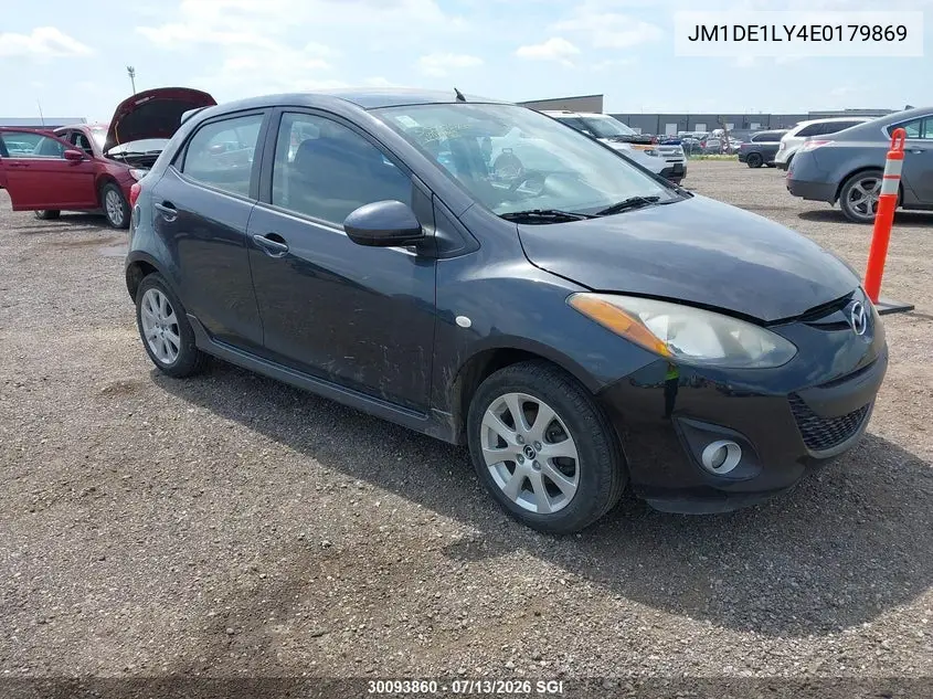 2014 Mazda Mazda2 Touring VIN: JM1DE1LY4E0179869 Lot: 30093860