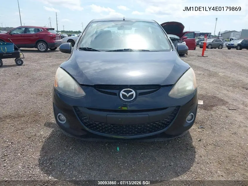 2014 Mazda Mazda2 Touring VIN: JM1DE1LY4E0179869 Lot: 30093860