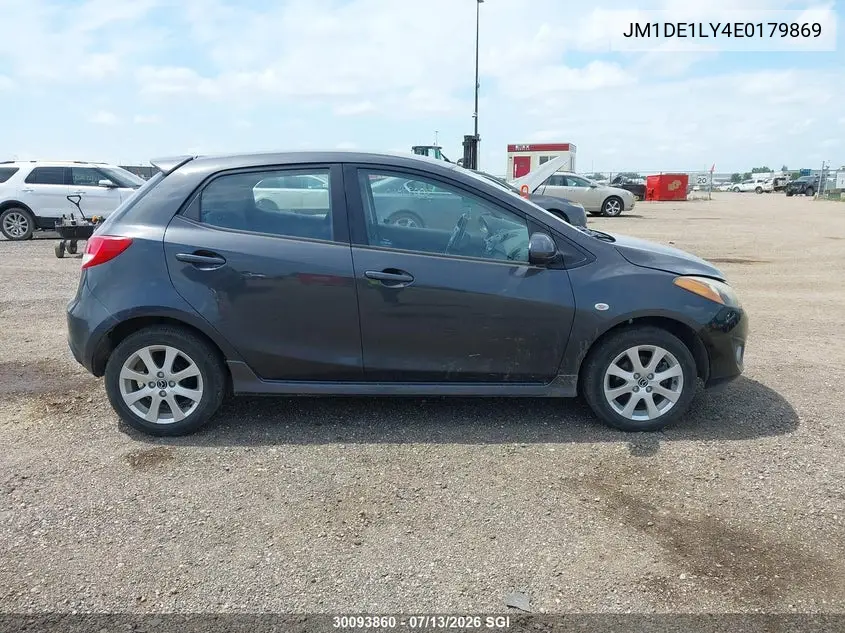 2014 Mazda Mazda2 Touring VIN: JM1DE1LY4E0179869 Lot: 30093860