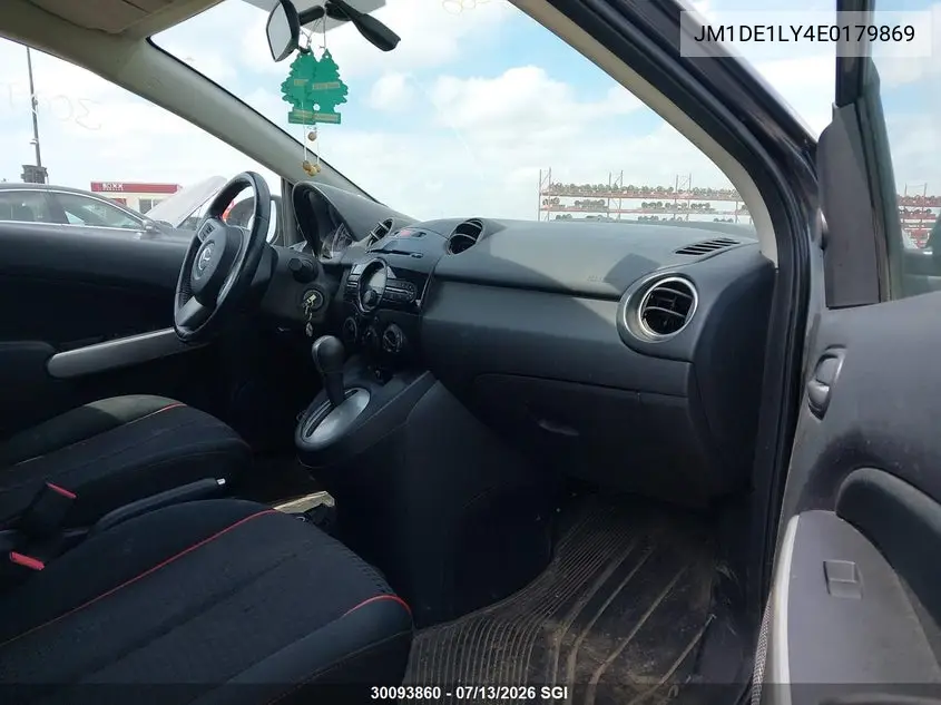 2014 Mazda Mazda2 Touring VIN: JM1DE1LY4E0179869 Lot: 30093860