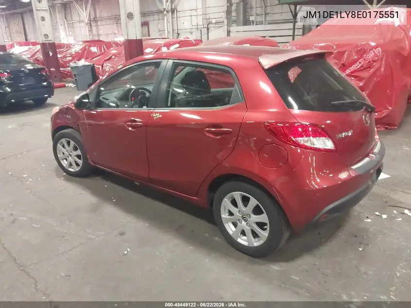 2014 Mazda Mazda2 Touring VIN: JM1DE1LY8E0175551 Lot: 45449122