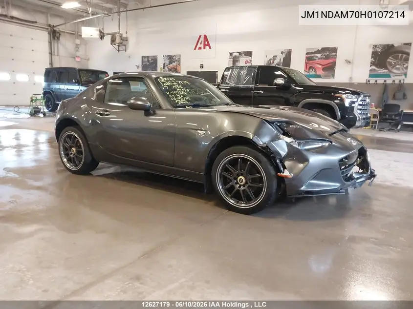 2017 Mazda Mx-5 Miata Grand Touring VIN: JM1NDAM70H0107214 Lot: 12627179
