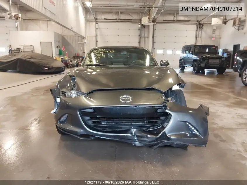 2017 Mazda Mx-5 Miata Grand Touring VIN: JM1NDAM70H0107214 Lot: 12627179