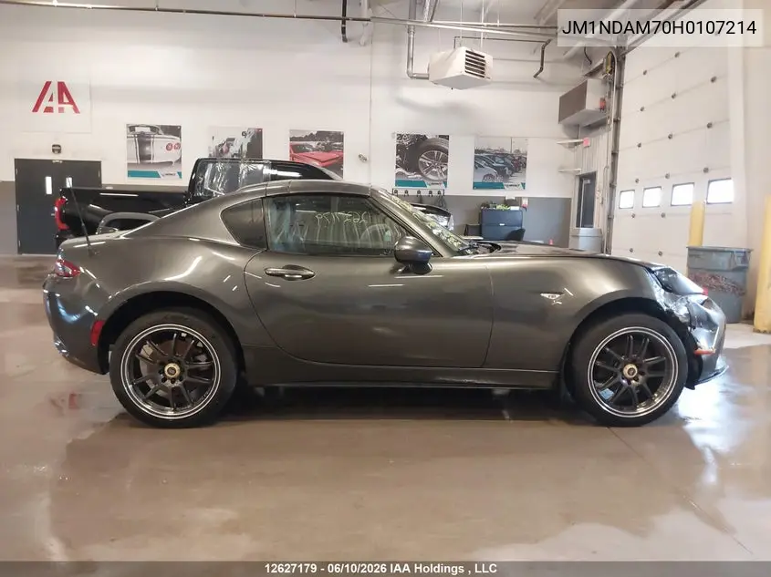 2017 Mazda Mx-5 Miata Grand Touring VIN: JM1NDAM70H0107214 Lot: 12627179