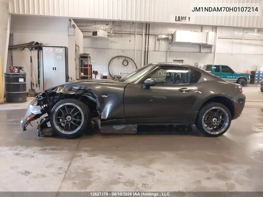 2017 Mazda Mx-5 Miata Grand Touring VIN: JM1NDAM70H0107214 Lot: 12627179