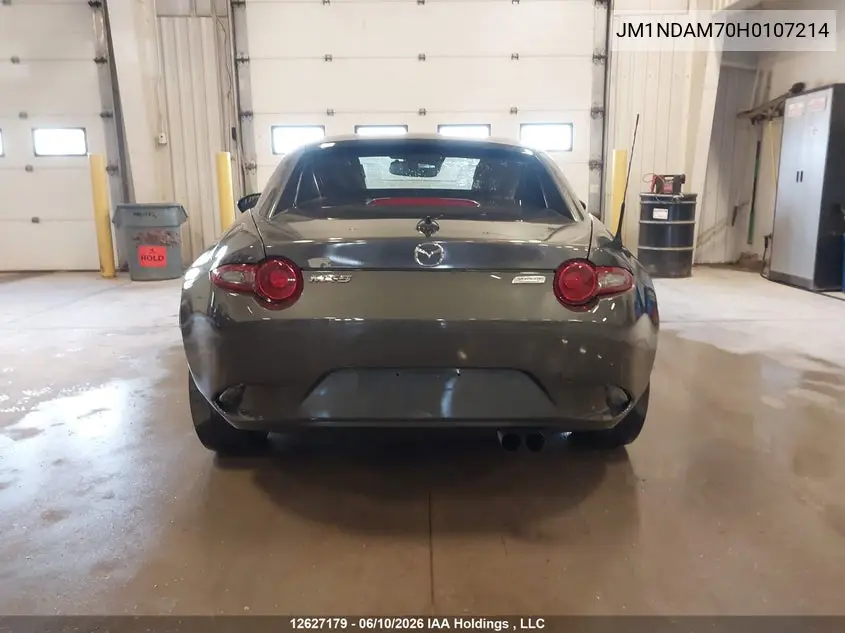 2017 Mazda Mx-5 Miata Grand Touring VIN: JM1NDAM70H0107214 Lot: 12627179