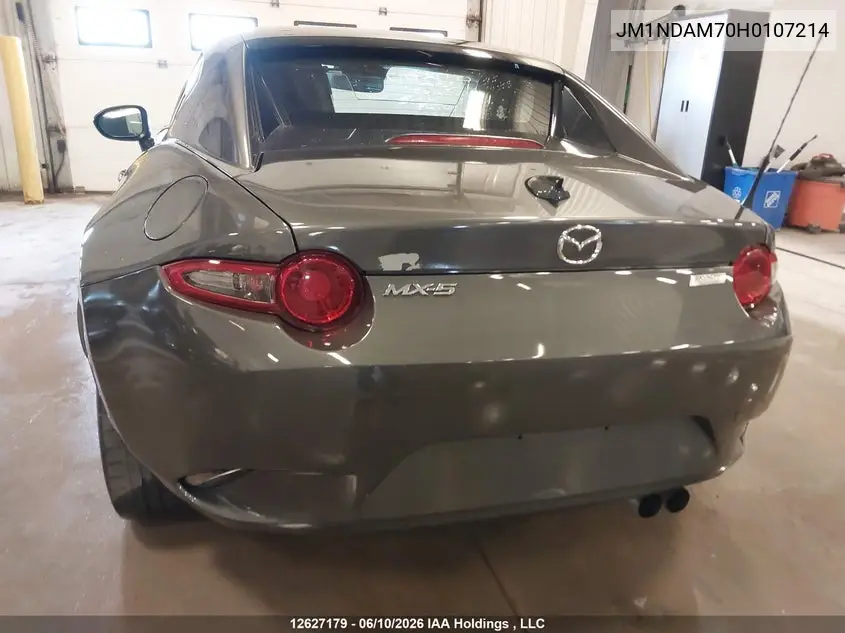 2017 Mazda Mx-5 Miata Grand Touring VIN: JM1NDAM70H0107214 Lot: 12627179