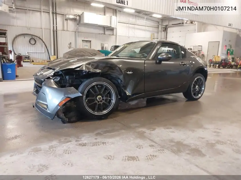 2017 Mazda Mx-5 Miata Grand Touring VIN: JM1NDAM70H0107214 Lot: 12627179