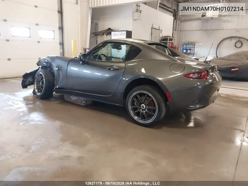 2017 Mazda Mx-5 Miata Grand Touring VIN: JM1NDAM70H0107214 Lot: 12627179