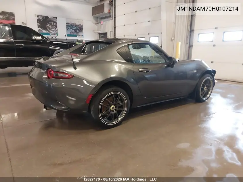 2017 Mazda Mx-5 Miata Grand Touring VIN: JM1NDAM70H0107214 Lot: 12627179