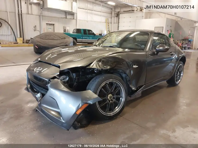 2017 Mazda Mx-5 Miata Grand Touring VIN: JM1NDAM70H0107214 Lot: 12627179