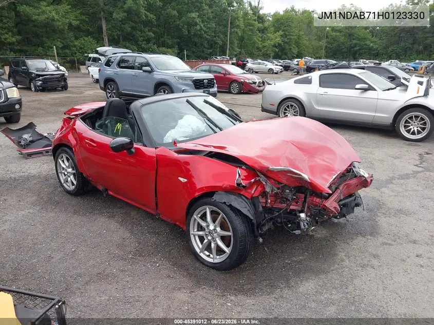 2017 Mazda Mx-5 Miata Sport VIN: JM1NDAB71H0123330 Lot: 45391012