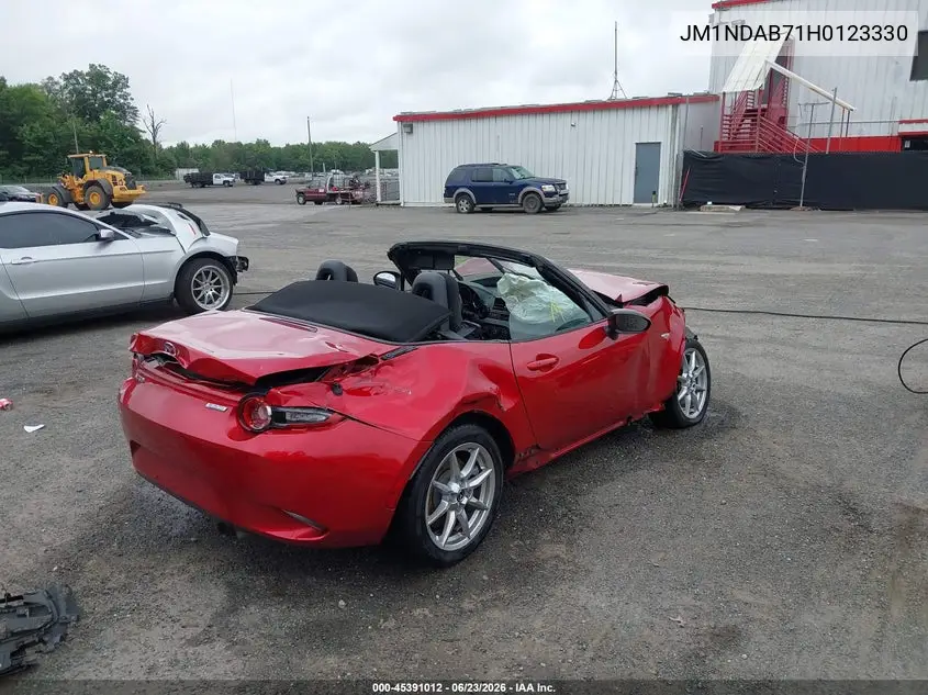 2017 Mazda Mx-5 Miata Sport VIN: JM1NDAB71H0123330 Lot: 45391012