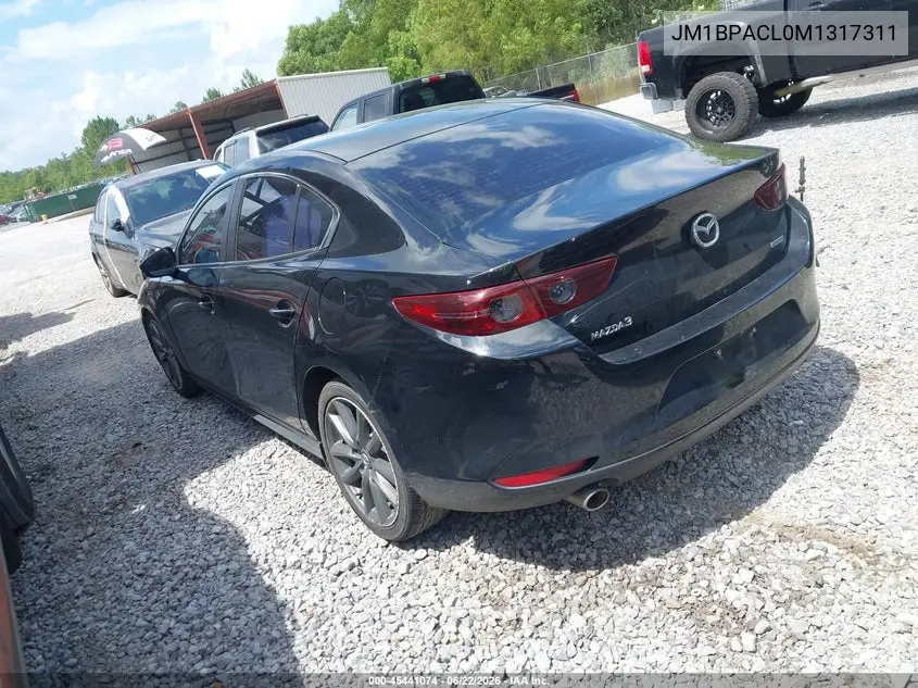2021 Mazda Mazda3 Preferred VIN: JM1BPACL0M1317311 Lot: 45441074