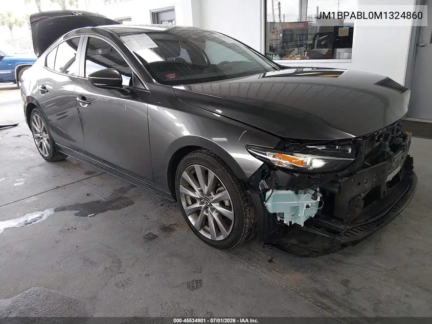 2021 Mazda Mazda3 Select VIN: JM1BPABL0M1324860 Lot: 45534901