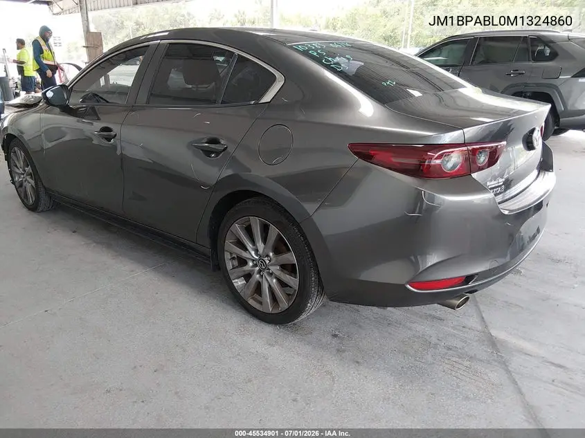 2021 Mazda Mazda3 Select VIN: JM1BPABL0M1324860 Lot: 45534901