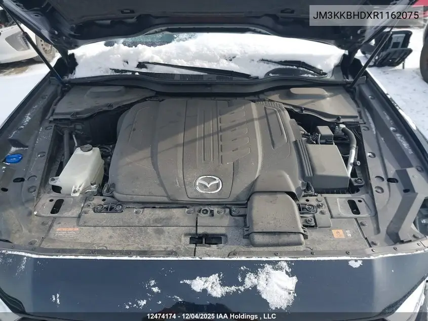 2024 Mazda Cx-90 Mhev Gs VIN: JM3KKBHDXR1162075 Lot: 12474174