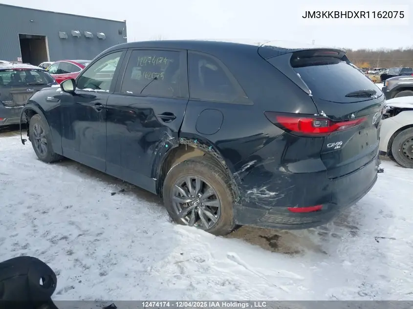 2024 Mazda Cx-90 Mhev Gs VIN: JM3KKBHDXR1162075 Lot: 12474174