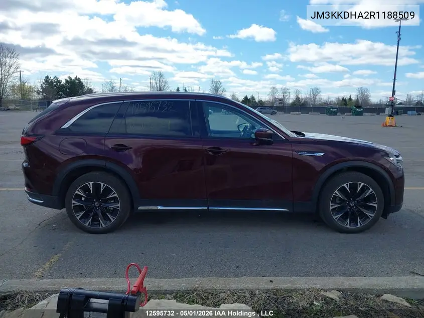 2024 Mazda Cx-90 Phev Gt VIN: JM3KKDHA2R1188509 Lot: 12595732
