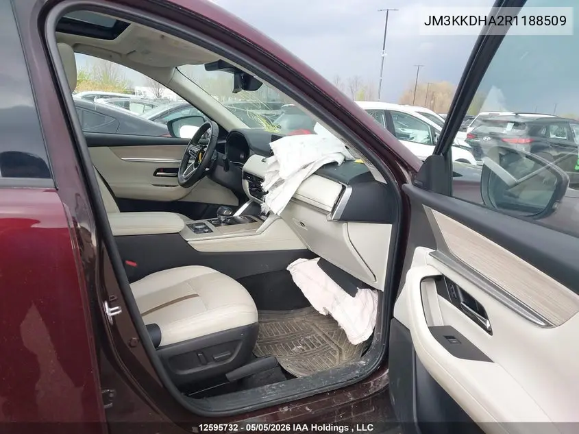 2024 Mazda Cx-90 Phev Gt VIN: JM3KKDHA2R1188509 Lot: 12595732
