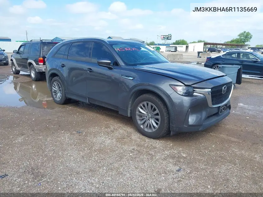 2024 Mazda Cx-90 Phev Preferred VIN: JM3KKBHA6R1135669 Lot: 45168791
