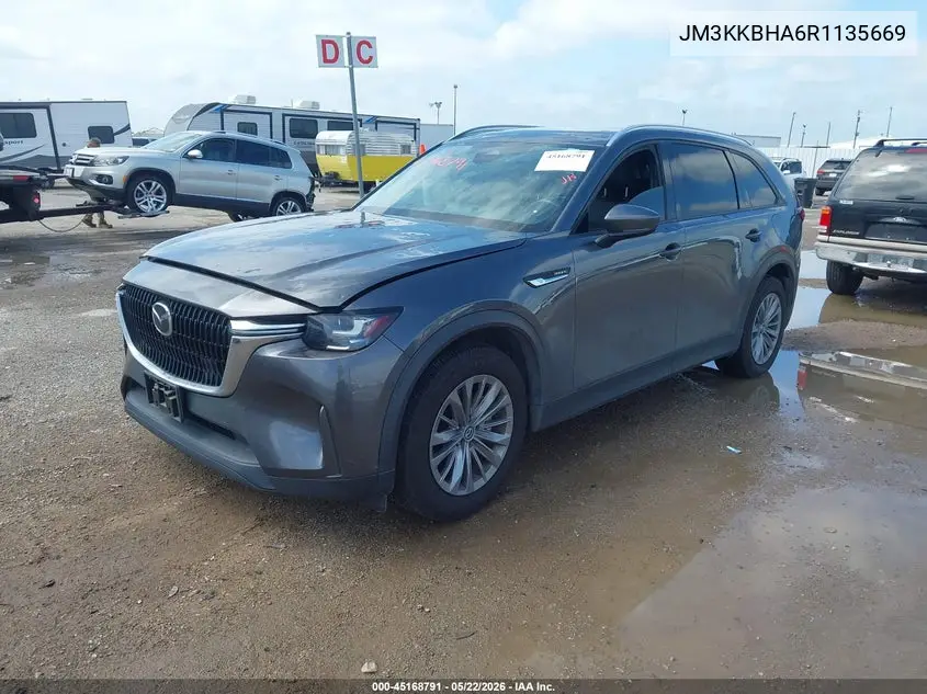 2024 Mazda Cx-90 Phev Preferred VIN: JM3KKBHA6R1135669 Lot: 45168791