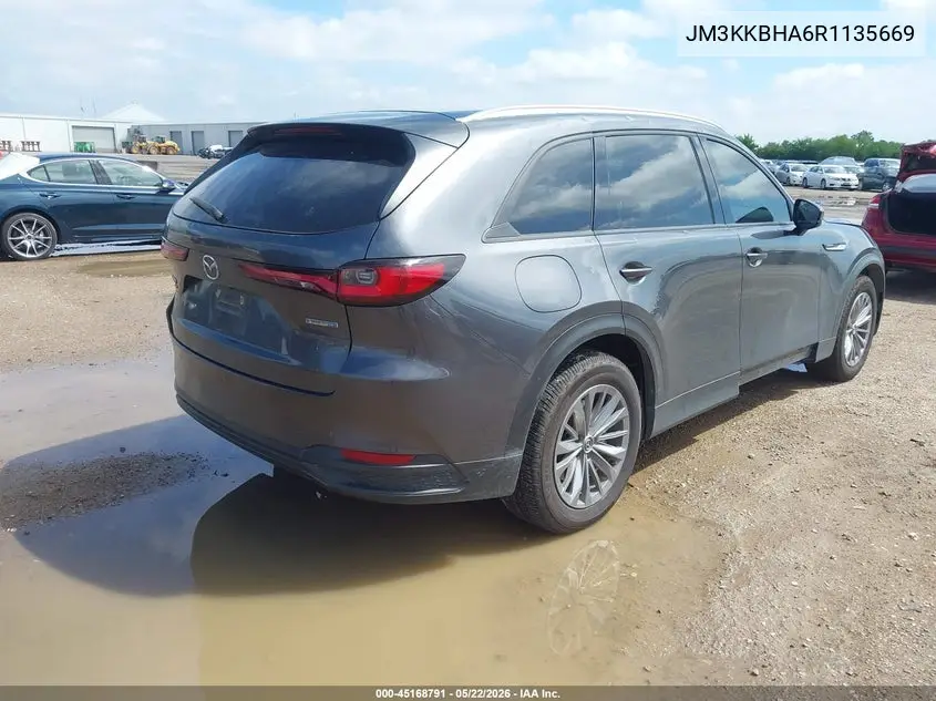 2024 Mazda Cx-90 Phev Preferred VIN: JM3KKBHA6R1135669 Lot: 45168791