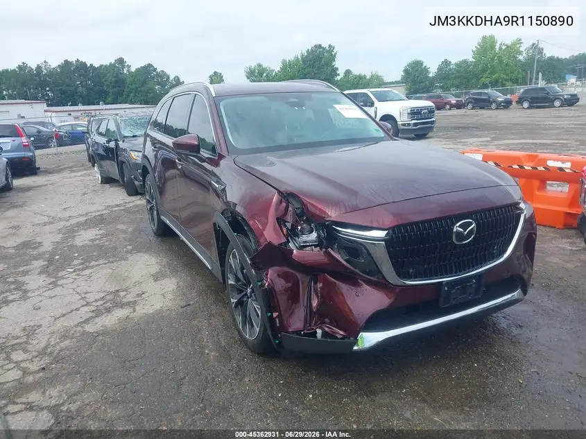 2024 Mazda Cx-90 Phev Premium VIN: JM3KKDHA9R1150890 Lot: 45362931