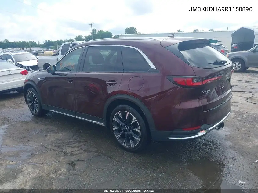 2024 Mazda Cx-90 Phev Premium VIN: JM3KKDHA9R1150890 Lot: 45362931