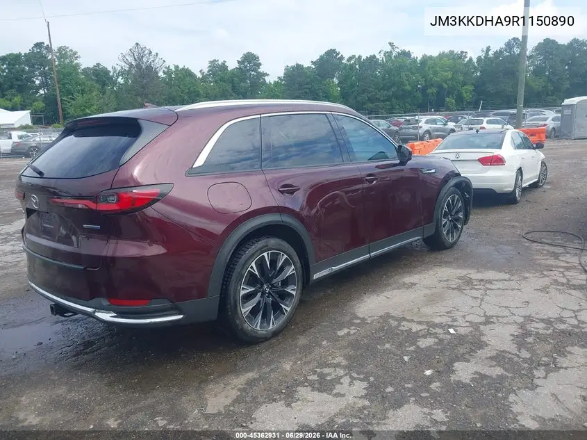 2024 Mazda Cx-90 Phev Premium VIN: JM3KKDHA9R1150890 Lot: 45362931